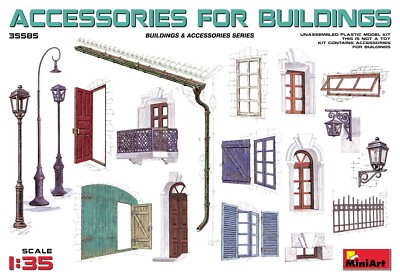 MiniArt 35585 Accessories for Buildings 1/35