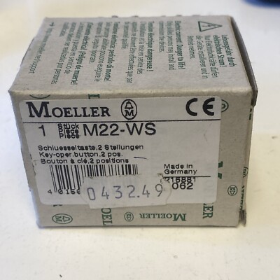 Eaton / Moeller M22-WS Schlüsseltaster RMQ-Titan (NEU)