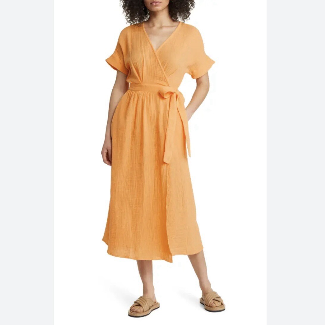 dress with layered top Women's The Wildflower's Song Maxi Dress, Red main image 0