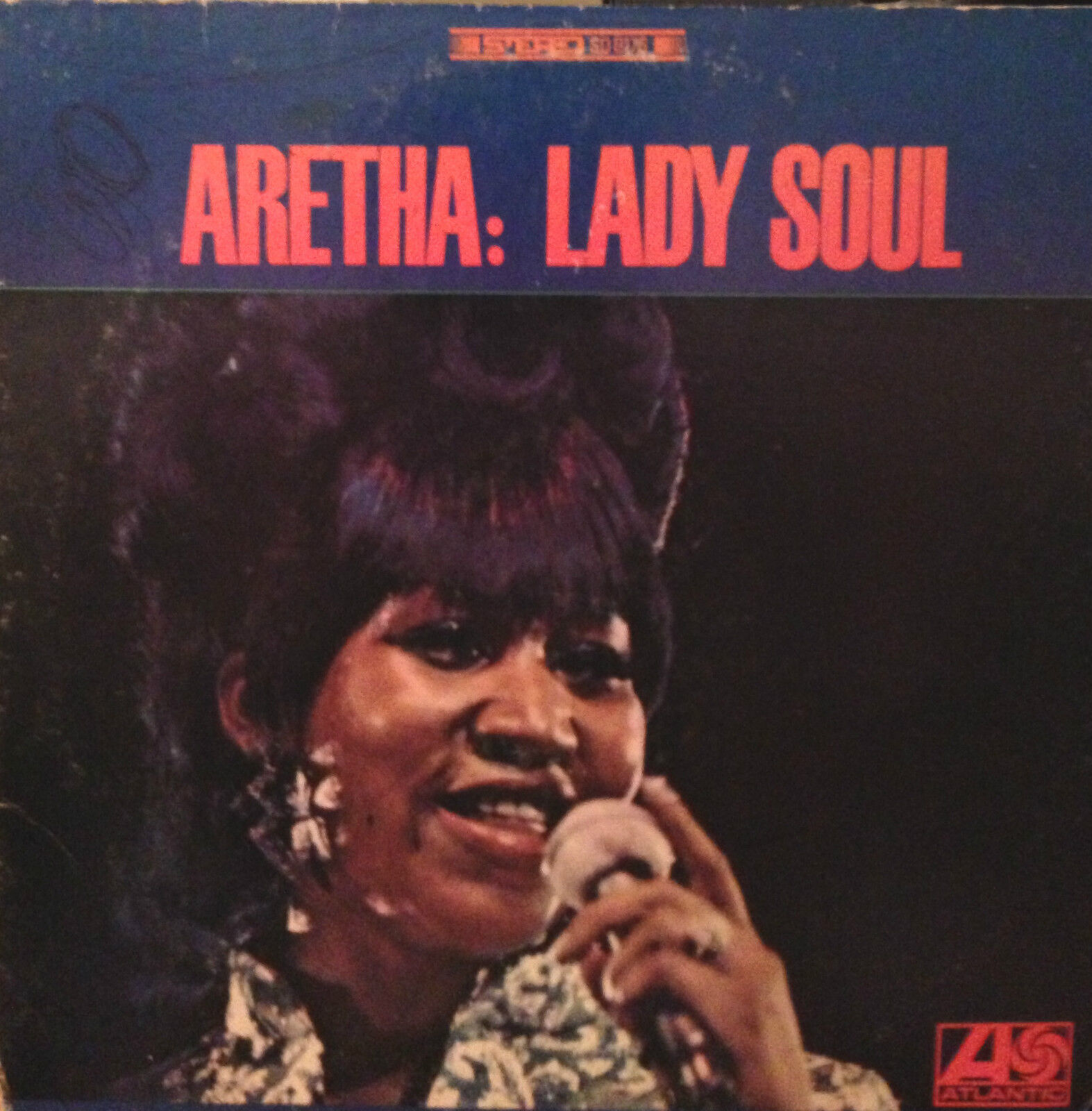 ARETHA FRANKLIN~"LADY SOUL"~"EXCELLENT"~U.S.ORIG.ATL-8176~"STEREO"~ LP!!!