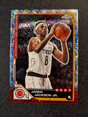 Jaren Jackson Jr. #95 McFlurry Refract 2025 Topps Chrome McDonald's All American