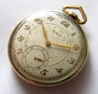 Vintage Elgin Pocket Watch 10 size 15 jewels 10K RGP case RUNS w/box