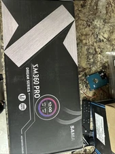 SAMA SM360 PRO AIO 360mm Liquid Cooler 2.8" Screen LCD Display CPU Cooler