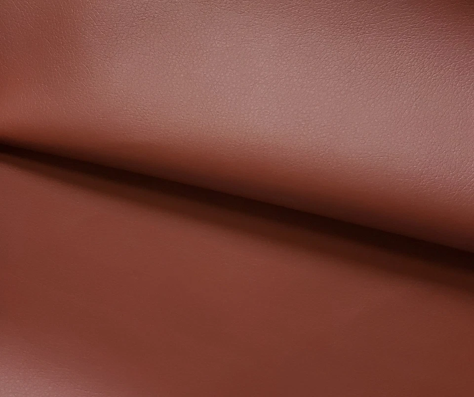Faux Leather Fabric Soft Material Grained Sofa Craft Leatherette Upholstery Car - Image 2 of 4