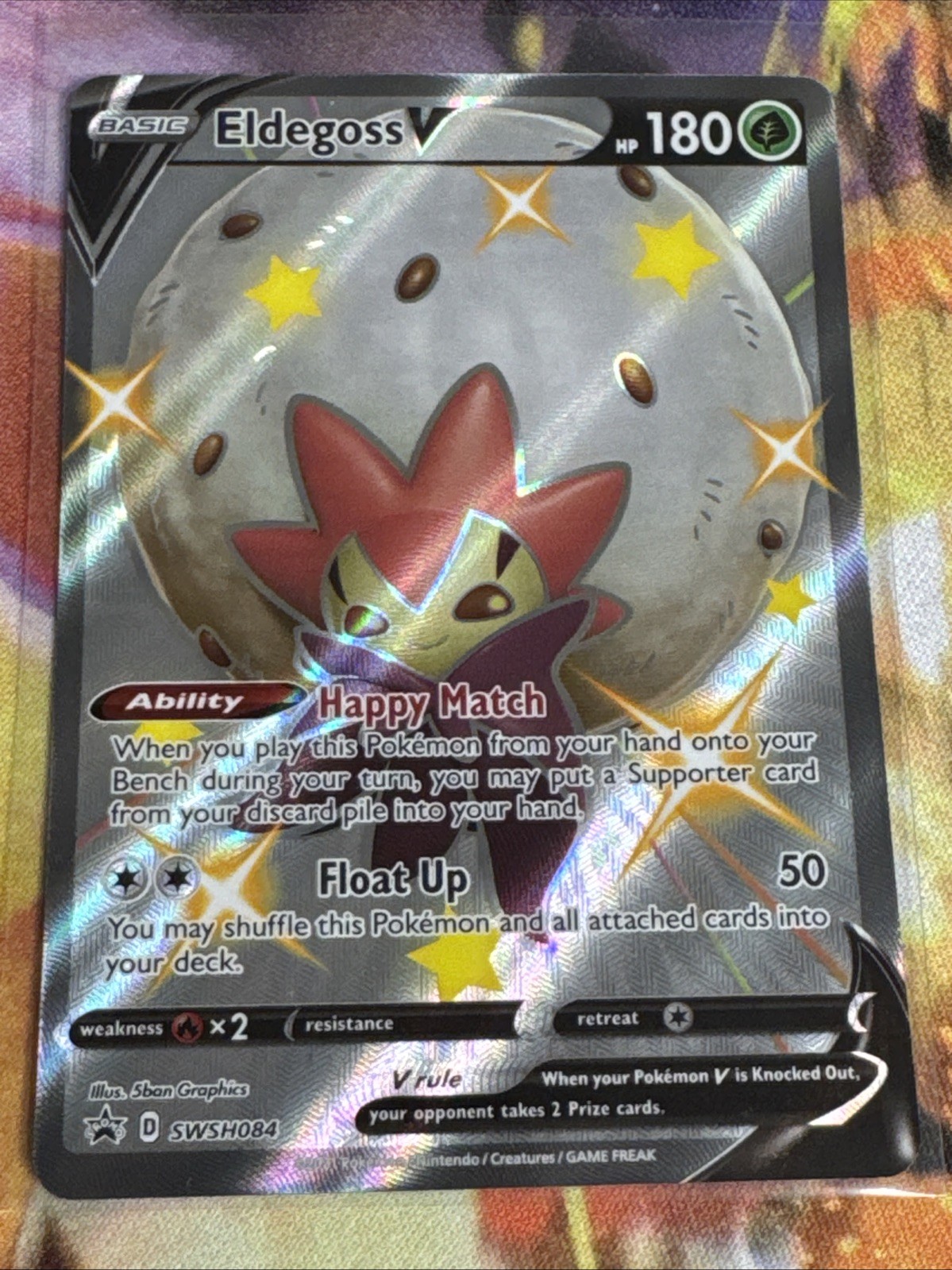 POKEMON TCG - ELDEGOSS V SWSH084 PROMO BSP SWORD SHIELD SHINING FATES NM