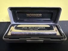 Hohner Special 20 Harmonica with Case Jim McLaughlin 1991-1992 Etched