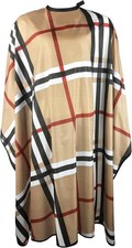 Haircut Barber Cape for Men Professional Salon with Classic Beige Color