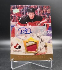 2015 UD TEAM CANADA JUNIORS DILLON HEATHERINGTON 3-COLOR PATCH AUTO /199 112