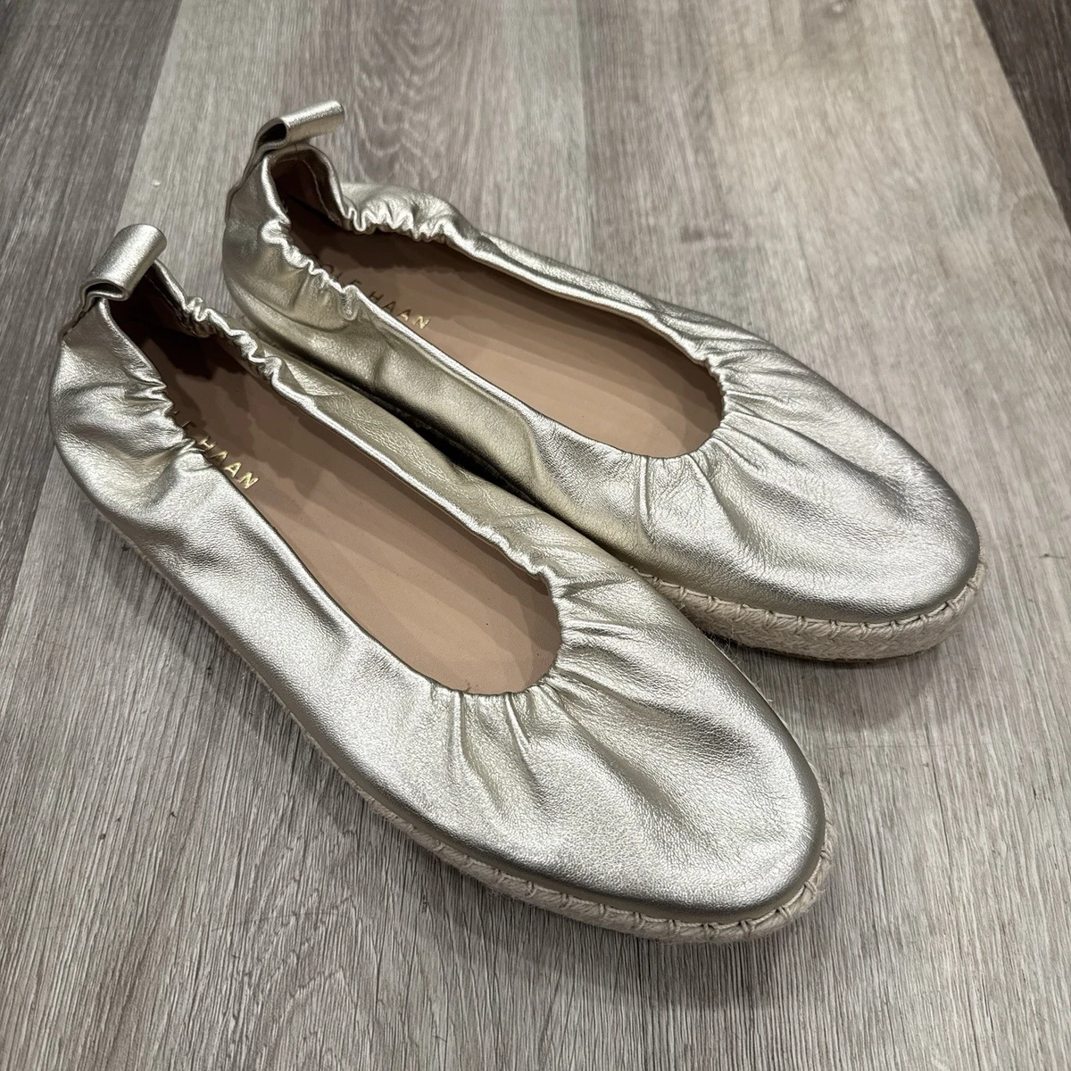 Cole Haan Silver Flats for Women for sale | eBay
