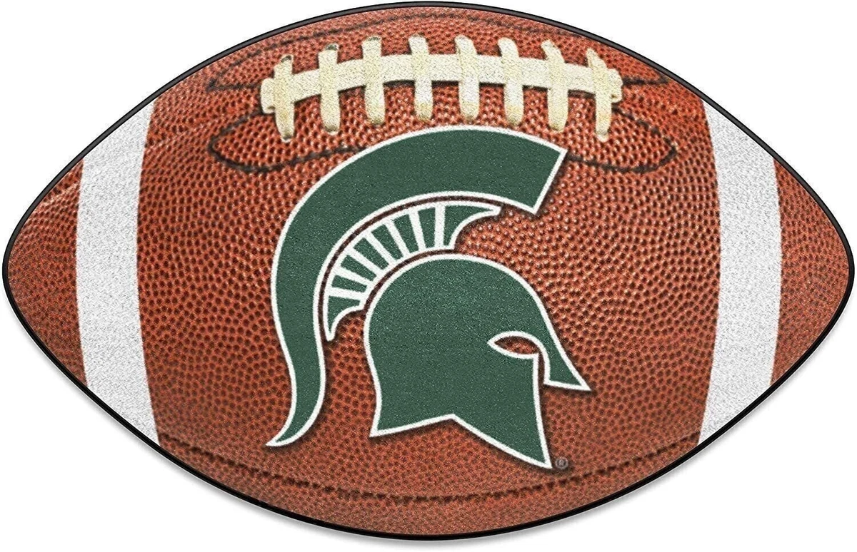 Targa Auto Cromata FANMATS – Michigan State Spartans – 15,2 X 30,5 Cm – Acciaio Inox