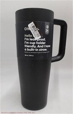 Owala 40oz FreeSip Tumbler - Stainless Steel - Black READ DESCRIPTION