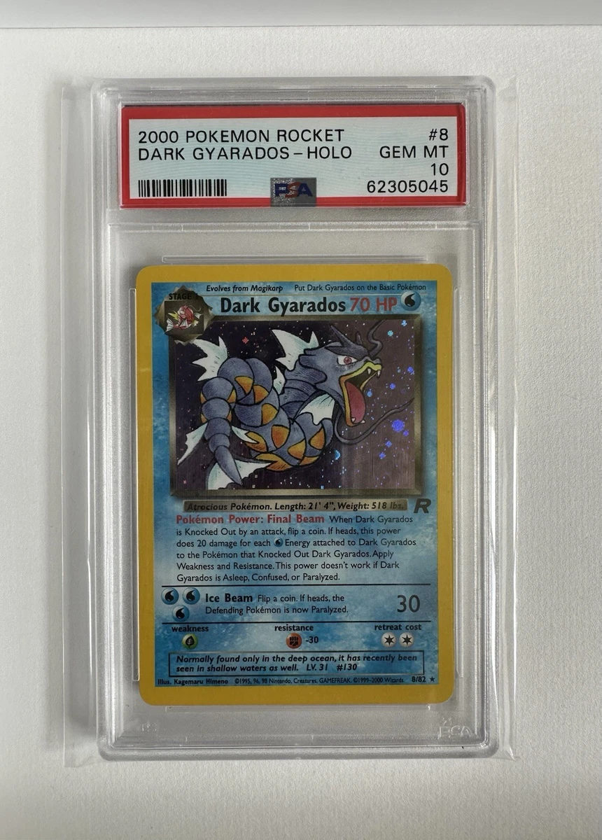 Darkness Pokémon TCG Holo Rare Grade 10 Individual Collectible