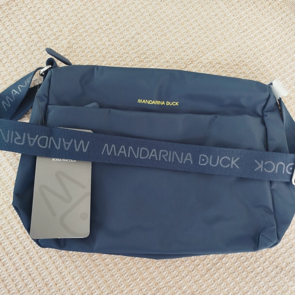 Mandarina Duck Sac à dos en cuir Mellow pour, Taupe, taille unique