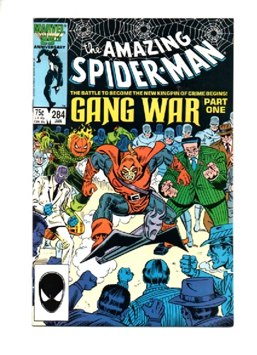 AMAZING SPIDER-MAN #284 VF 8.0 1ST BLUE BOYS APP