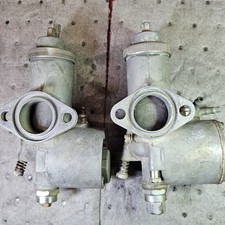 2 Amal Monoblock 389 Carburetors