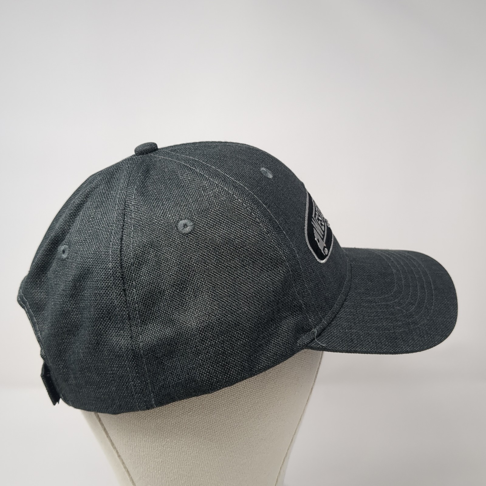 Western Trailers Strapback Hat Gray One Size Adju… - image 5
