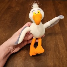 Disney The Little Mermaid Beanbag Plush Applause Seagull Bird Scuttle