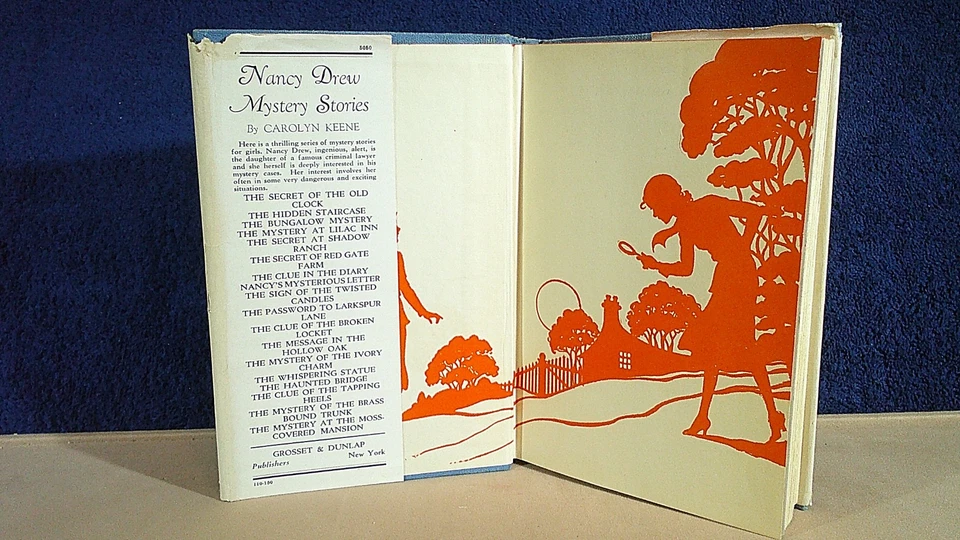 NANCY DREW #4 THE MYSTERY AT LILAC INN NO SPINE SYMBOL wDJ MILDRED WIRT 1941C-37 - Image 3 of 4