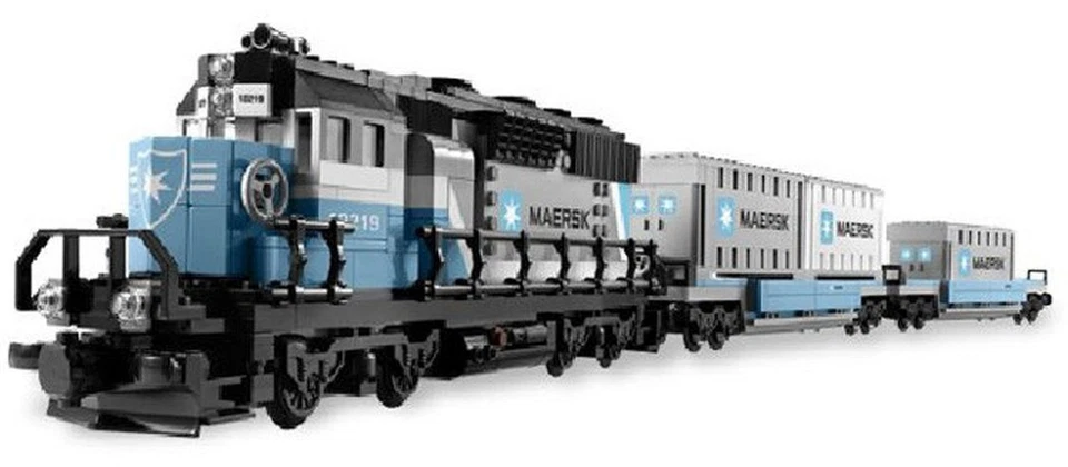 Unbuilt Lego Creator : Maersk Container Train( 10219) Generic Brick - Image 2 of 3
