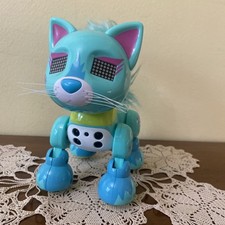 Spin Master Zoomer MEOWZIES Lux Interactive Kitten -Working Meows Music Lights