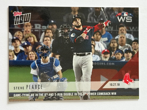 2018 Topps Now 950 Steve Pearce