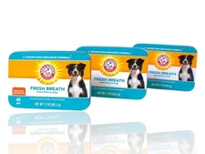 (3-Pack) Arm & Hammer Dental Care Mints for Dogs Fresh Breath Tartar Exp 03/2027