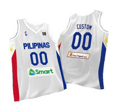 Philippines Clarkson 6  Pilipinas Basketball Jersey Custom Any Name Personalize