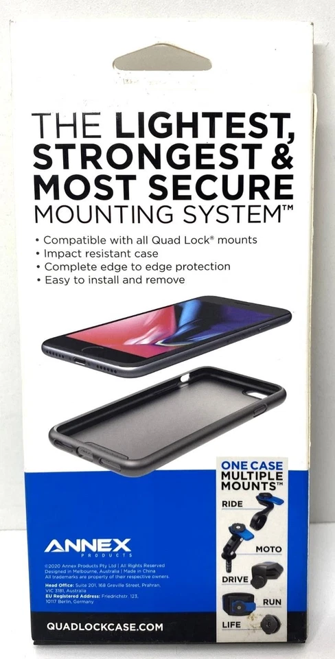 new QUAD LOCK iPHONE 8/7 PLus CASE - Image 2 of 2