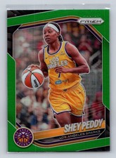 2025 Panini Prizm WNBA #136 Shey Peddy Green Prizms