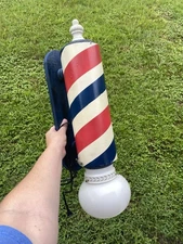 Barber Pole 💈 Pull Light | Handmade | Barber Shop Decor TESTED AND WORKS