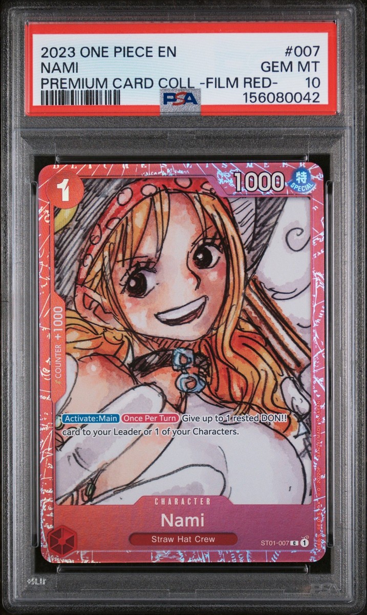 ナミ プレミアムカードコレクション ONE PIECE FILM RED 映画 Nami (Premium Card Collection -ONE PIECE FILM RED Edition-) ST01