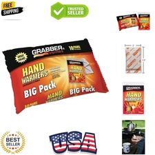 10 Disposable Hand Warmers - Compact Heat Packs for Outdoor Adventures