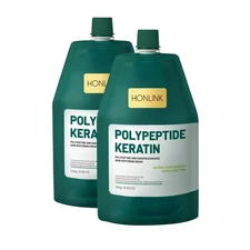 Peptide keratin hair conditioner, hair nourishing mask 2pcs,Deep Conditioning...