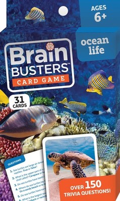 Ocean Life Quiz Time!   Brain Busters Marine Flash Cards | Underwater Trivia Gam