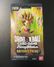 Dragon Ball Super Fusion World FB08 Saiyans Pride 1x Sleeved Booster Pack ENG