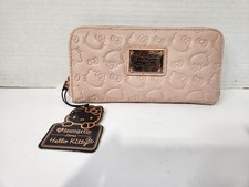 Loungefly Sanrio Hello Kitty Dusty Pink Zip- Around Wallet W/Inside Pockets
