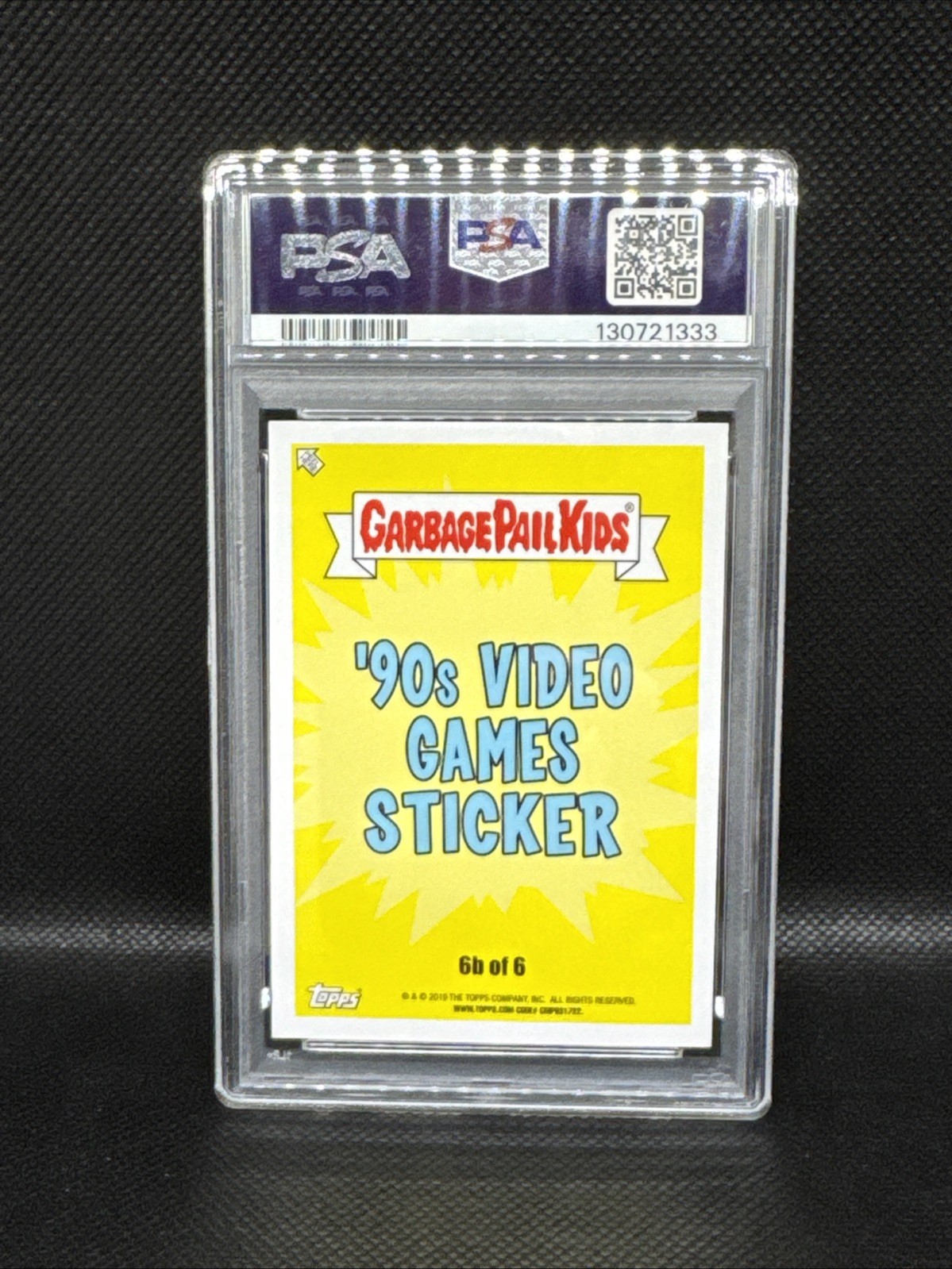 2019 Garbage Pail Kids We Hate 90's 6b Ash Pokemon Gotta Catch 'em All ~ PSA 10 view 2