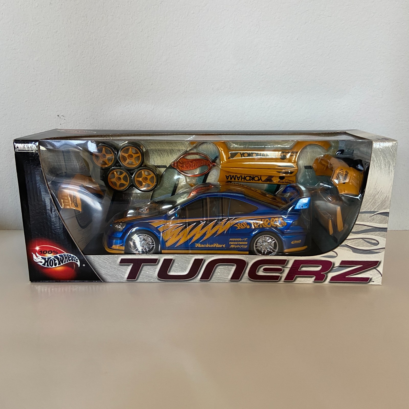 Hot Wheels Tunerz 1:18 Scale Acura RSX | RacingHart Yokohama Custom | Sealed