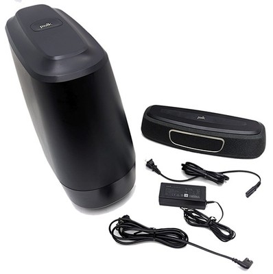 Polk MagniFi Mini Home Theater Soundbar and Subwoofer Black - No Remote - Tested