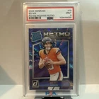 Bo Nix #19 2024 Donruss Rated Rookies Retro - PSA 9