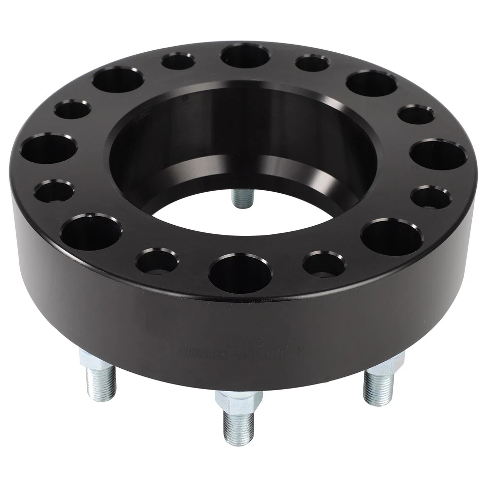 2" 8x180 14x1.5 (4) Wheel Spacer For Chevrolet Silverado GMC Sierra 2500 3500 HD Foto 4 de 4
