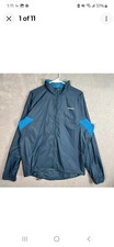 Patagonia Mens Sz Xl Blue Lightweight Trail Running Packable Zip Jacket With tag