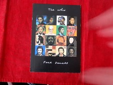 WHO~ FACE DANCES~ POST CARD~ RARE~ 1981~ FROM W.B. ~NEAR MINT ~COLLECTABLES