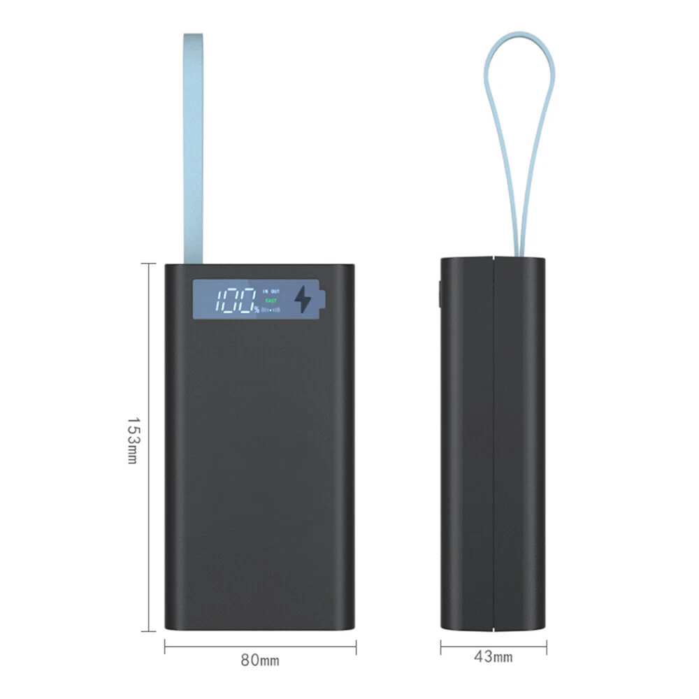 Portable 18650 Power Bank DIY Case No Welding Needed