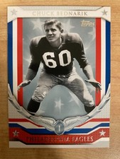2008 Topps Honor Roll Insert #HR-CB Chuck Bednarik Philadelphia Eagles NrMt