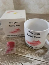 New Vintage United China & Glass Company Gift Mug Cheer Up Mug