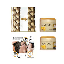 2x Pantene Pro-V Daily Moisture Renewal intensive hair mask dry hair conditioner