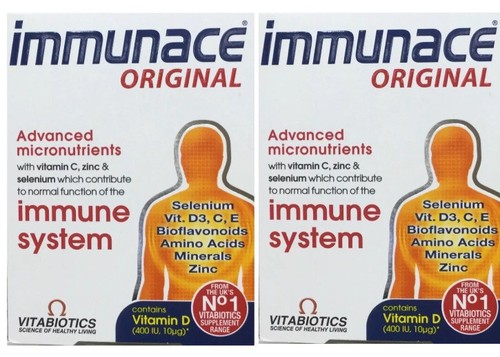 2x Vitabiotics Immunace Original Immune System 30 Tablets Fast N Free Postage Ebay