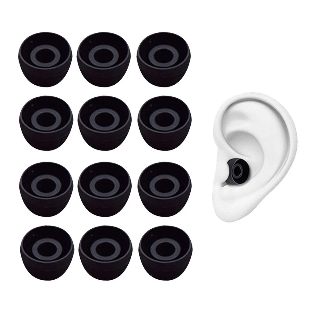 20Pcs Premium Ear Tips Silicone Replacement Earbud Earbuds DIY