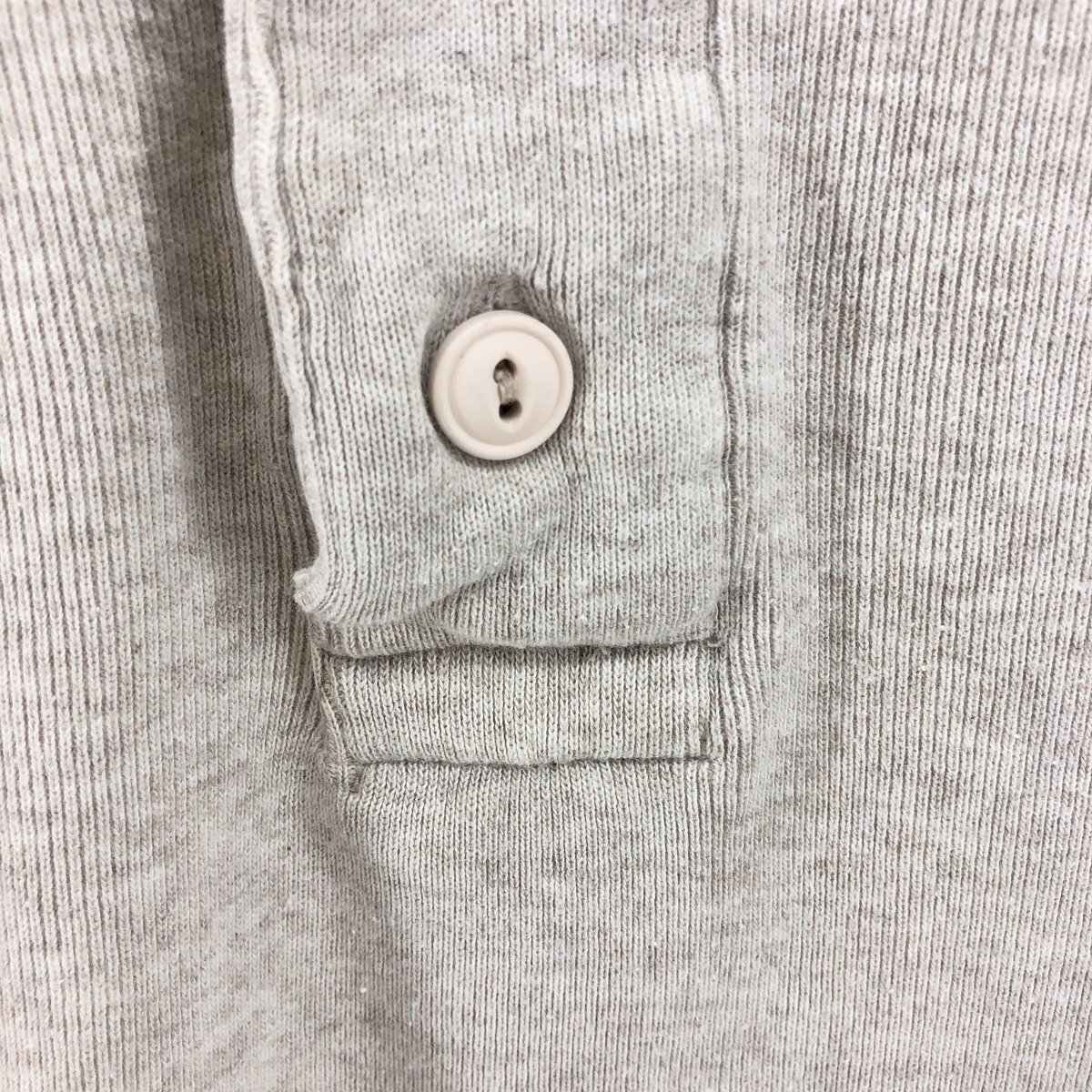 90'S GAP Old Gap Henley neck thermal long T-shirt Men's L